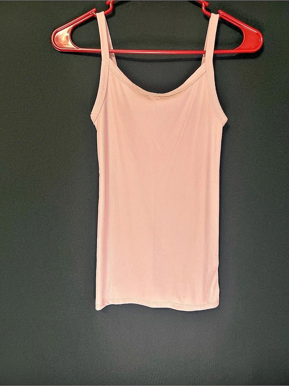 No Boundaries Ribbed Cami Top Women's Pink Tank Top XS